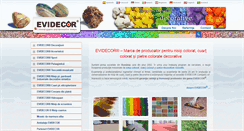 Desktop Screenshot of evidecor.ro