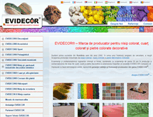 Tablet Screenshot of evidecor.ro