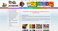 Desktop Screenshot of de.evidecor.ro